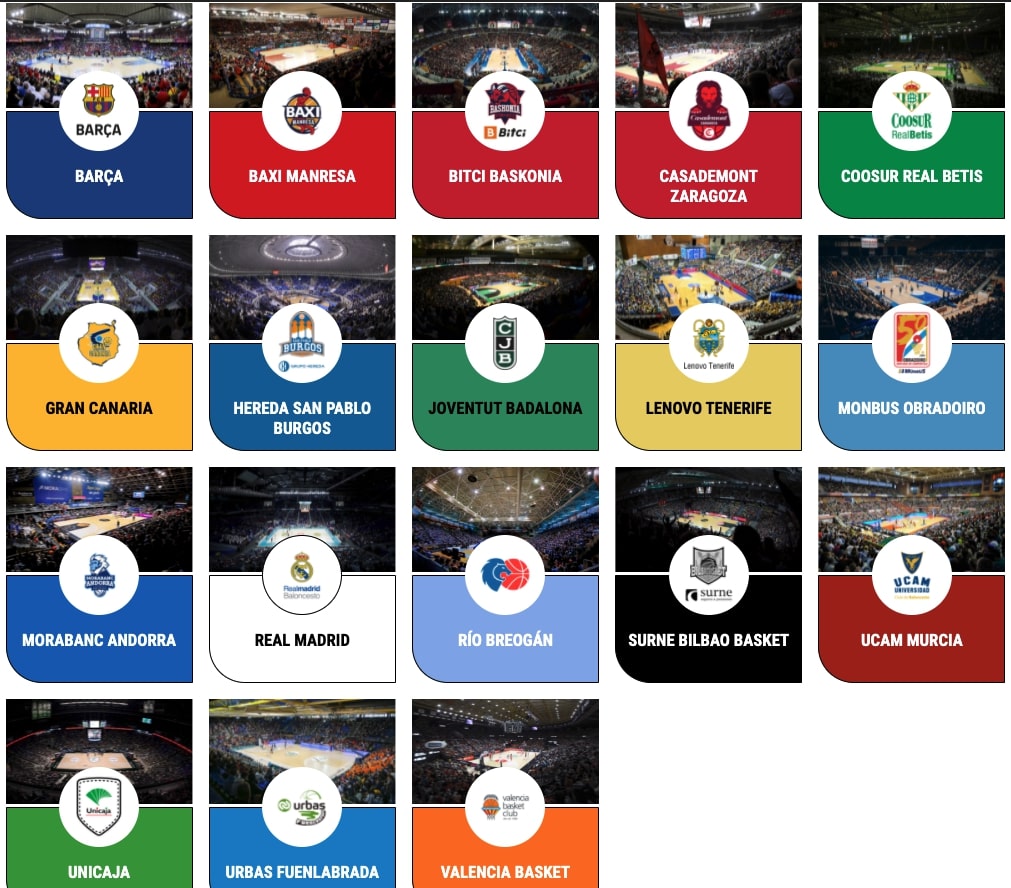 Camisetas ACB AliExpress - Liga Endesa