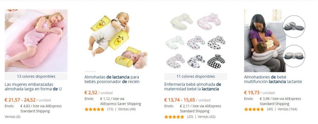Almohada de lactancia