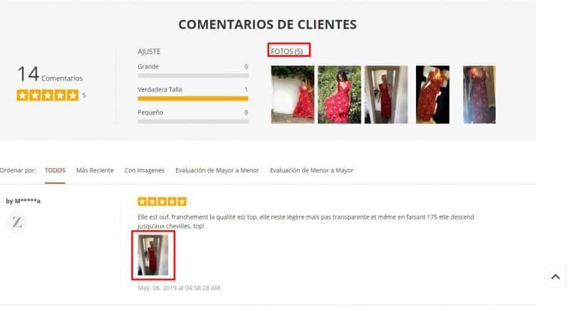 opiniones zaful