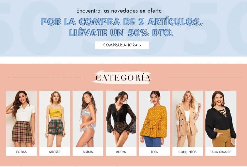 comprar en Shein