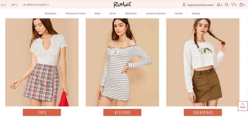 romwe ropa
