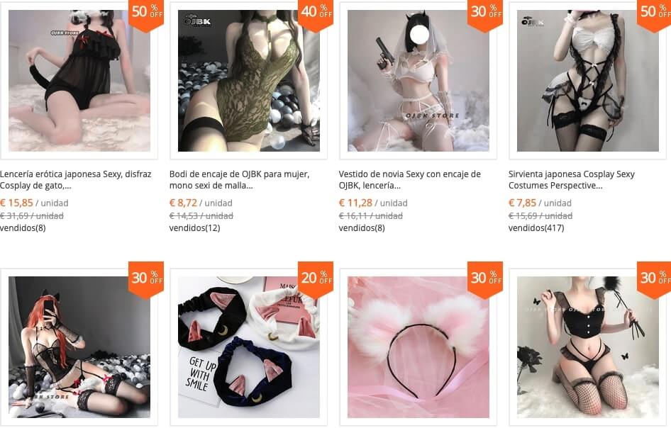 Las Mejores tiendas de AliExpress para comprar Cosplays