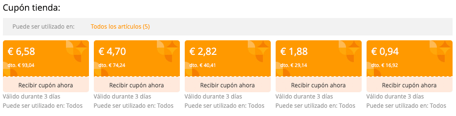 cupones descuento aliexpress