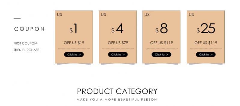 cupones de descuento en accesorios de maquillaje