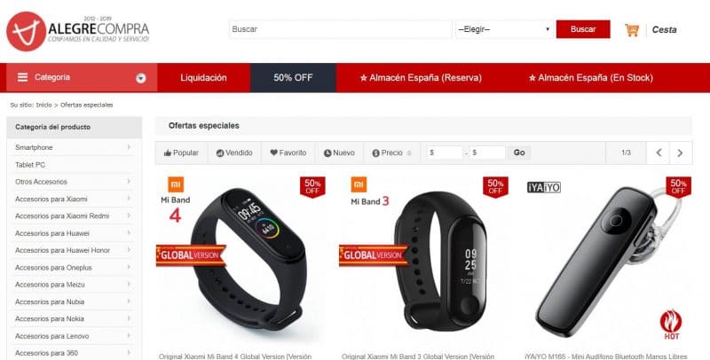 descuentos en Alegrecompra
