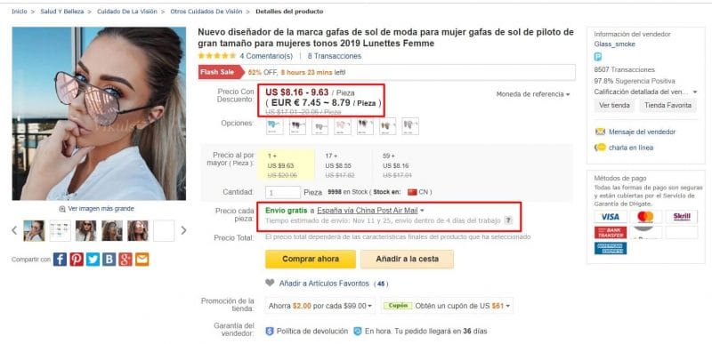 dhgate españa