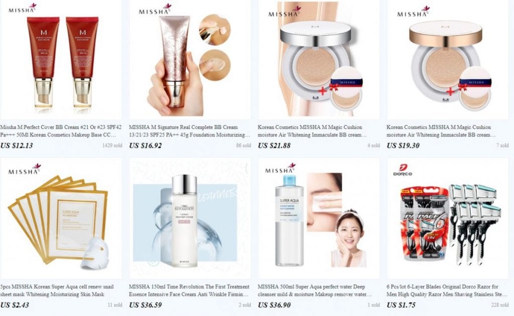 distribuidor MISSHA