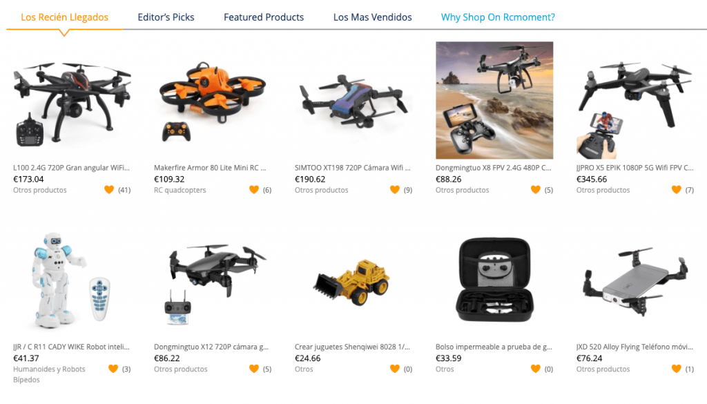 comprar dron en RCMOMENT