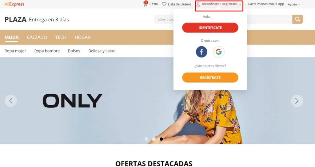 ¿Cómo comprar en AliExpress Plaza?