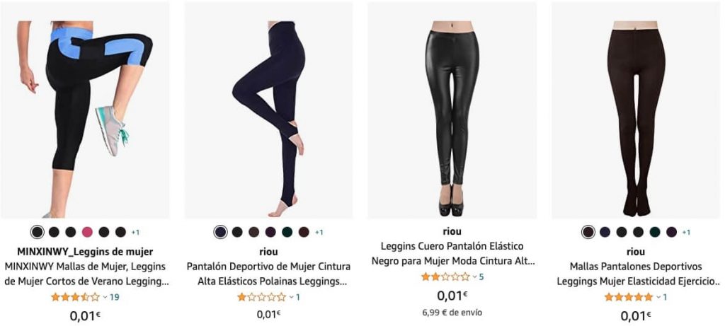 leggings baratos