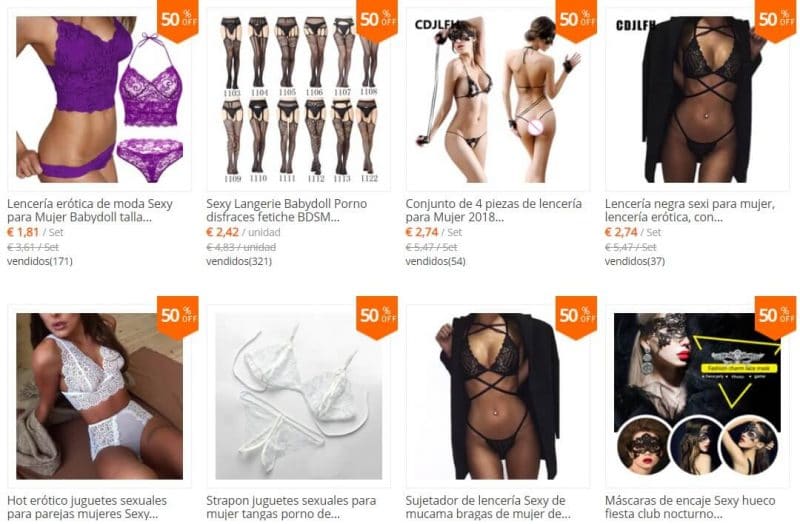 lenceria sexy aliexpress