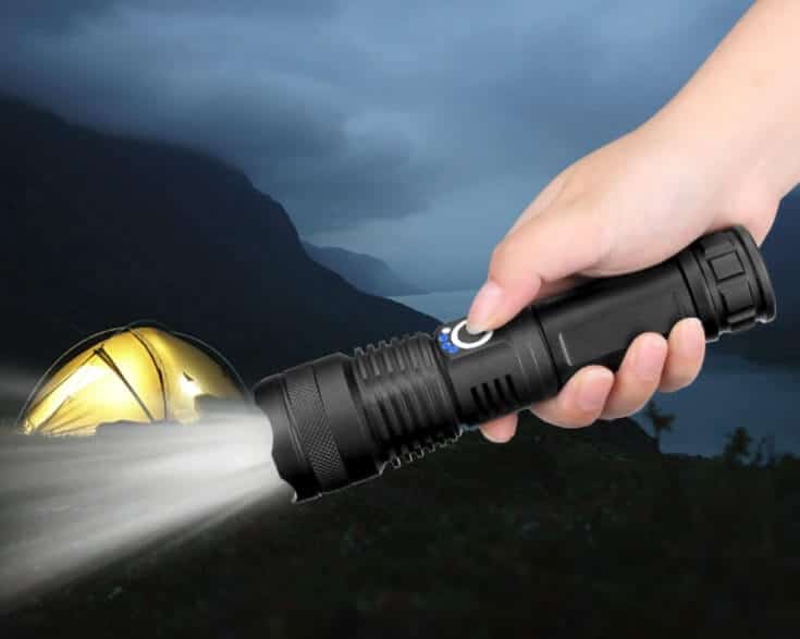 linterna LED para exteriores