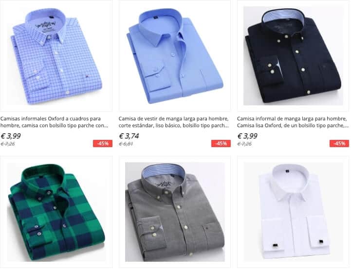 marcas de camisas para hombre