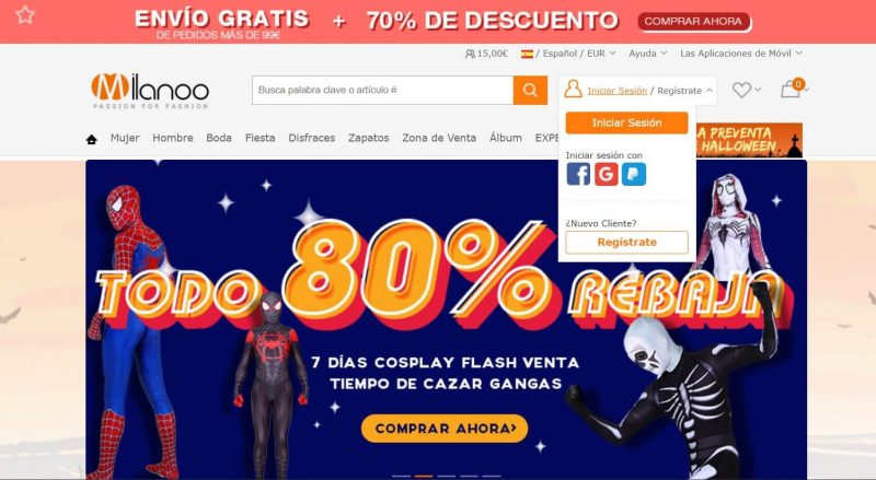 Milanoo | Tienda online china de vestidos y zapatos