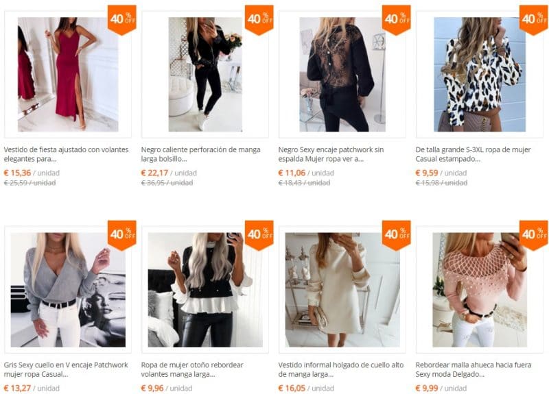 ropa joven de tallas grandes