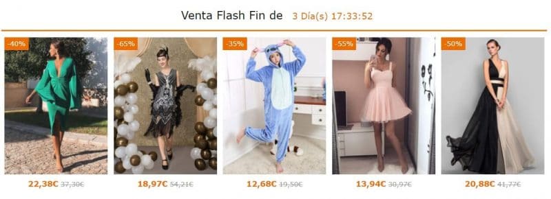 ofertas flash de ropa