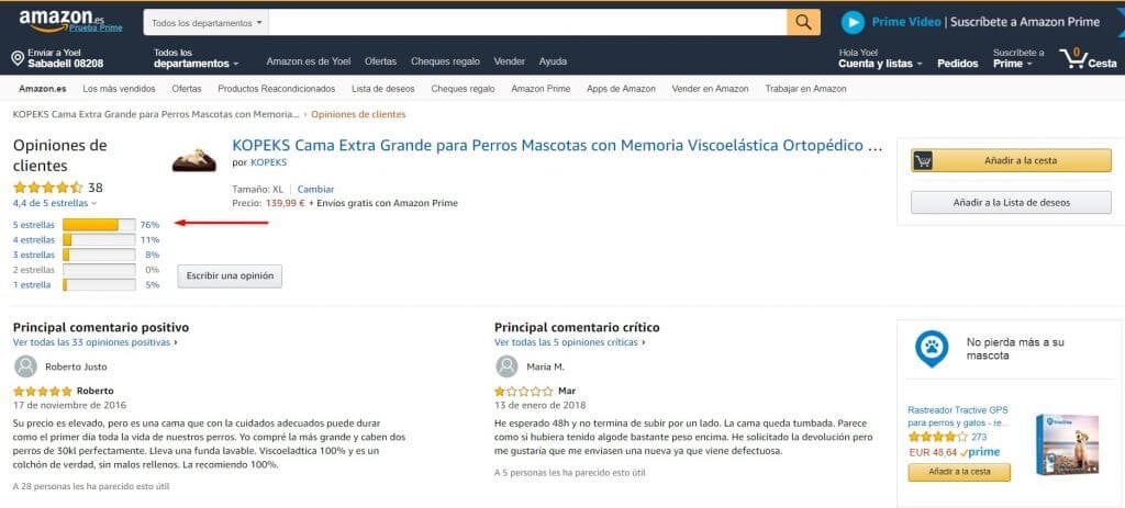 cama para perros 