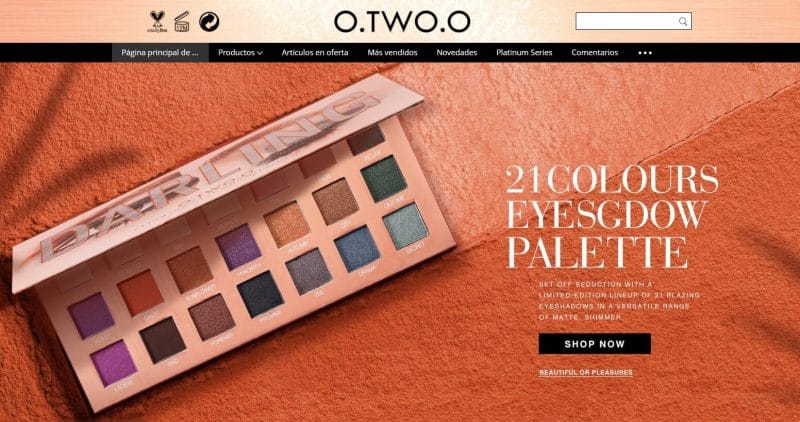 tienda maquillaje en aliexpress