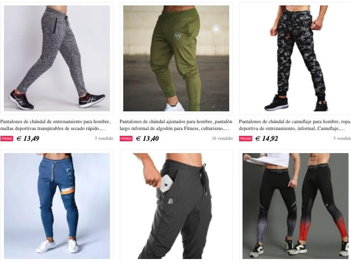 pantalones de chandal