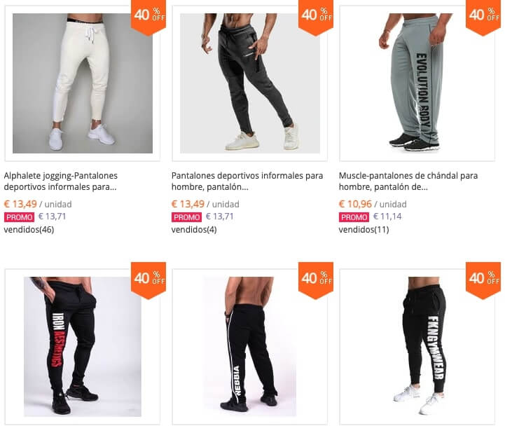 pantalones gimnasia