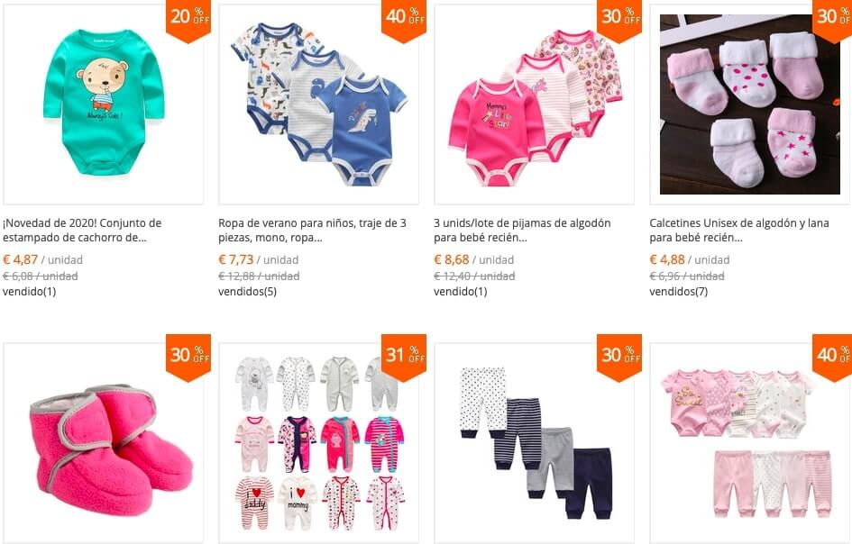 tiendas de ropa para bebés en China