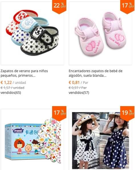 ropa infantil aliexpress