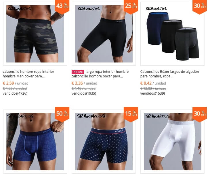 ropa interior femenina para hombre
