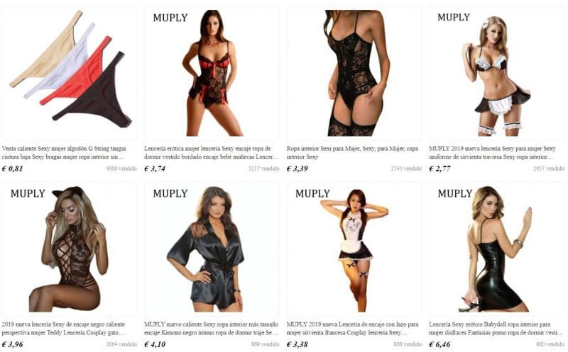 comprar ropa interior sexy barata