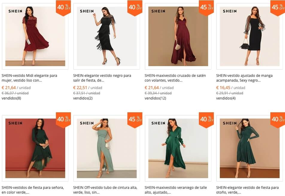 shein vestidos de fiesta 