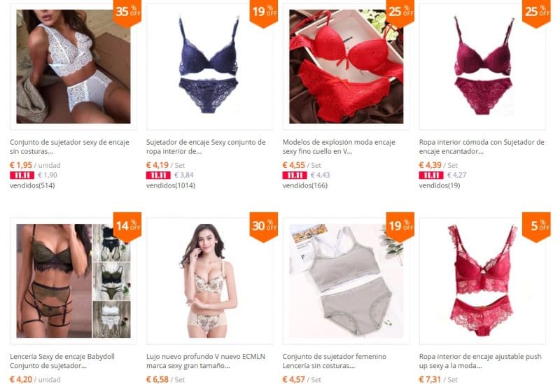 sujetadores bralette baratos