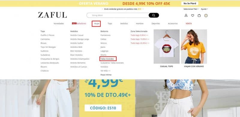 zaful españa