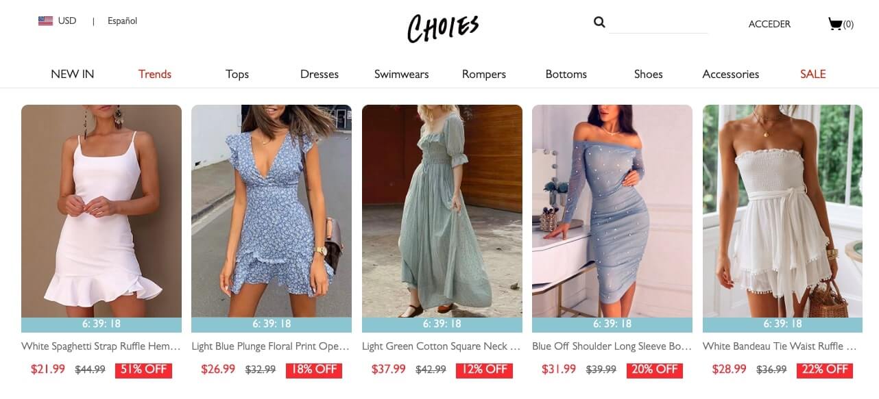 🥇 Choies: Análisis y Opiniones de esta tienda online ¿es fiable?