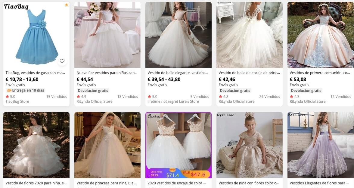 ¿Cuál es el mejor vestido de comunión?