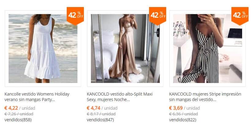 vestidos de verano baratos