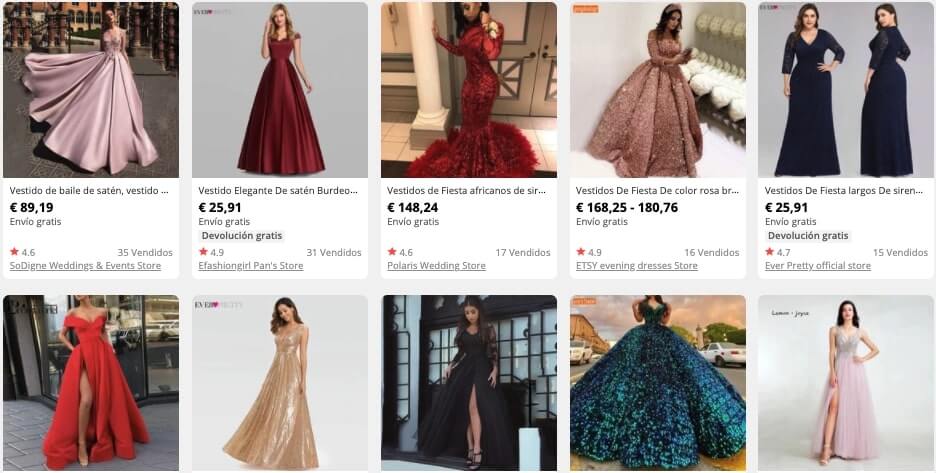 Mejores Vestidos de Fiesta en AliExpress