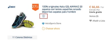zapatillas Asics aliexpress