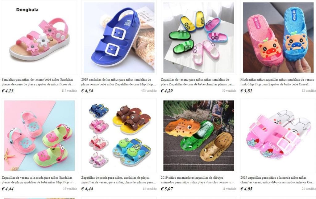 comprar zapatillas para niños baratas