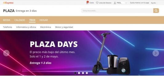 aliexpress envios desde españa