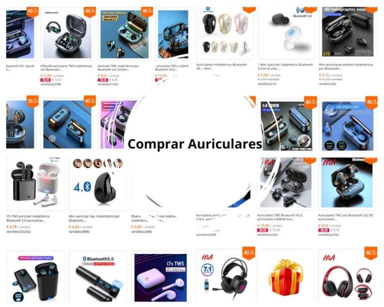 comprar auriculares en china